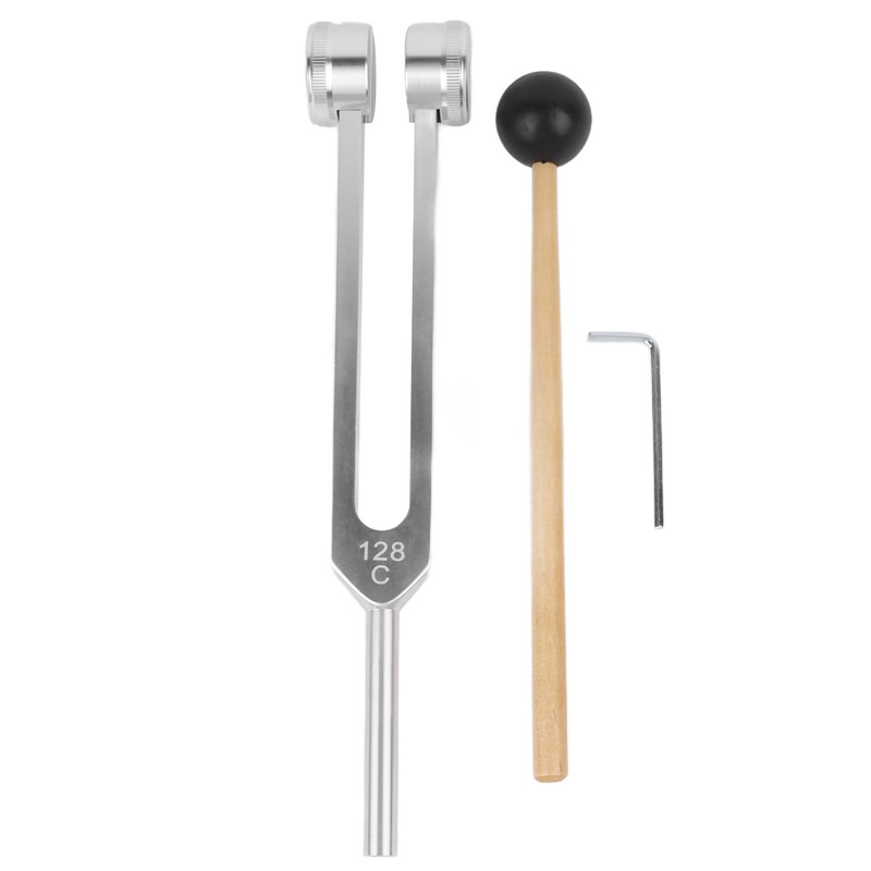 Professional Tuning Fork 128 Hz Aluminum Sensory Standard Musical Instrument