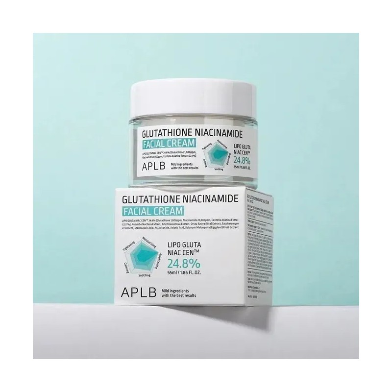 Crema Coreana Glutation Niacinamida Antimanchas Acné Arrugas