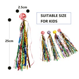 RmKbe 20pcs Bouncy Balls Comet Balls Mini Rubber Ball with Colorful Streamers Birthday Party Favors for Girls Boys