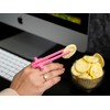 isnack isNack Gamer Chopsticks - 4 Pack Snack Helper, Pink