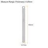 sourcing map Mn Steel Sensor Gauge 0.25 mm Thickness 150