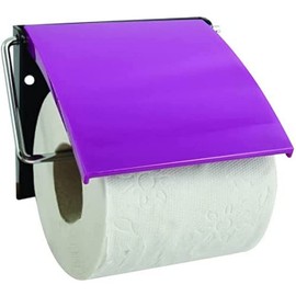 MSV Purple Polystyrene Toilet Roll Holder 30 x 20 x 15 cm