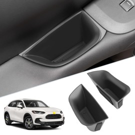 SKTU 2Pcs for 2024 2025 2026 Honda HRV Accessories Door Grab Handle Pocket for 2023-2026 Honda HR-V (LX/Sport/EX-L) Side Door Grab Handle Pocket 2024-2026 HRV Key Holder ABS Tray Insert Glove Pallet