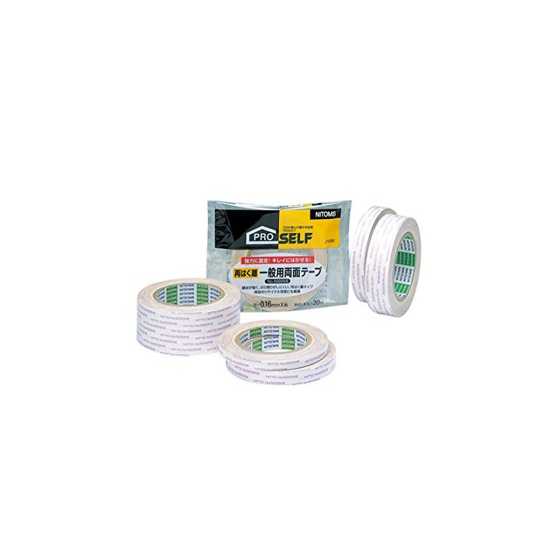 Nitoms No. 5000NS General Use Double-Sided Tape., whites