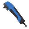 5.9in Right Angle Drill Attachment ABS Alloy Steel Ergonomic Blue