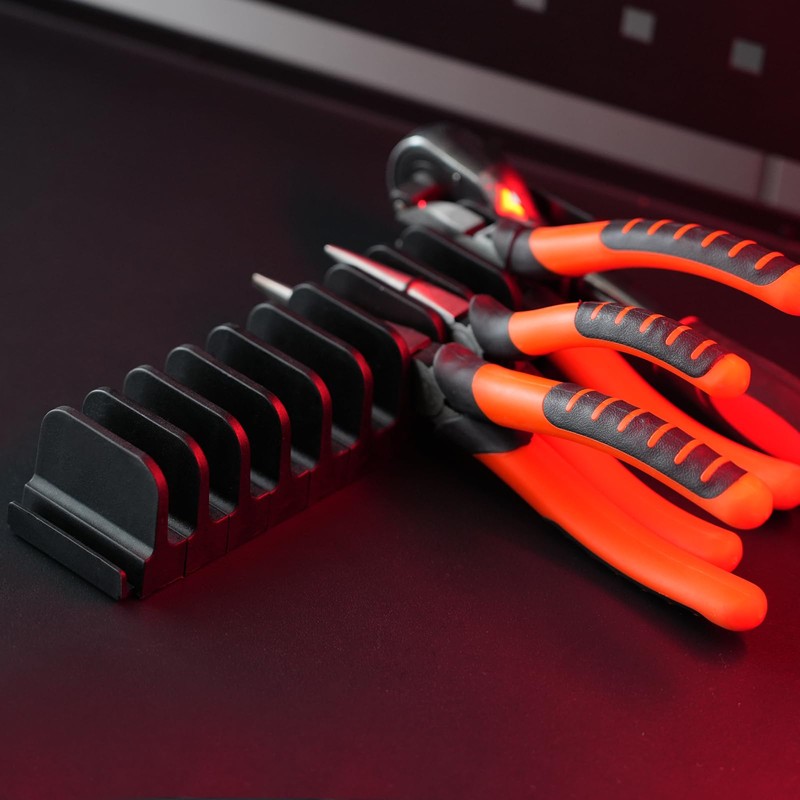 DEHOYI 24 pcs Magnetic Plier Organizer Set for Toolbox &