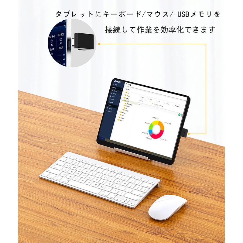 USB Converter Adapter, 100 W Charging Speed, 10 Gbps High