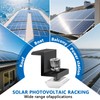 Pack of 4 Solar Panel Bracket End Clamp 30 mm