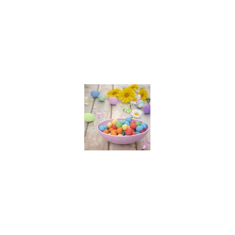 Easter Mini Eggs Rainbow Colors- 2 LB - Milk Chocolate