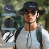 Yanruyu Fishing Hat, Sun Hat, Lightweight and Breathable, UPF >