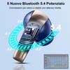 AOSRAU Wireless Earbuds, Bluetooth 5.3 Mini Headphones, Noise Cancelling Microphone,