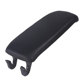 Riloer PU Leather Centre Console Armrest Cover Compatible with Aud1 A4 S4 A6 C5 2000-2006