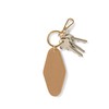 Leatherology Camel Hotel Keychain