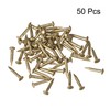 sourcing map Small Tiny Brass Nails 1.2x8mm for DIY Decorative