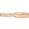 Fendrihan Rectangular Olivewood Pneumatic Hairbrush with Wood Bristles 8" (Made