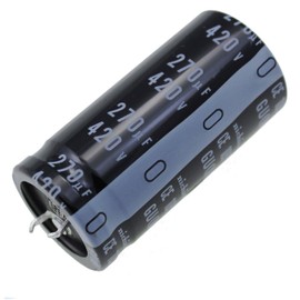 ELKO Capacitor 270µF Snap In 420 V 105 °C; LGUW62 71MELA; 270uF