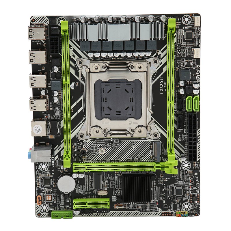 X79D 2.0 Computer Motherboard LGA2011 M.2 NVM Micro ATX Gaming