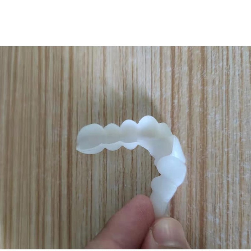 New Silicone Gel Smile Upper and Lower Cosmetic Teeth Tooth