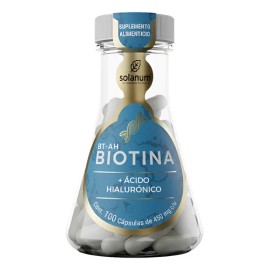 Solanum Biotina + Ácido Hialurónico 100 Cápsulas 450g