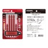 Vessel A145P-PRE Premium Double-Ended Bits, 5-Piece Set, +2 x 65