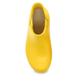 Dansko Women's Karmel Yellow Rain Boot 6.5-7 M US - comfort, waterproof boot