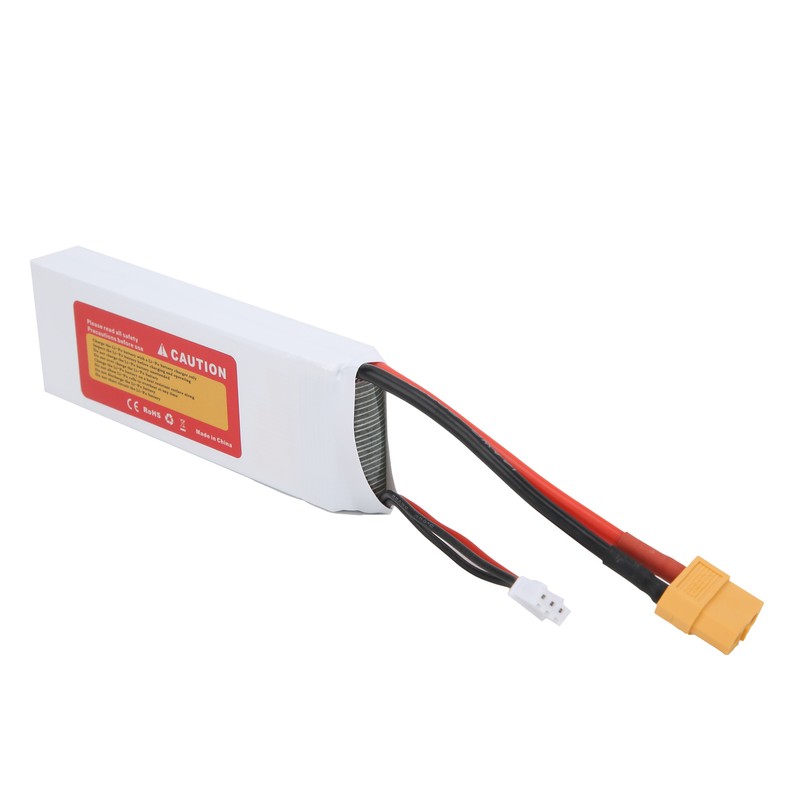 7.4V 2200mAh 2S 45C Lipo Battery Pack with XT60 Plug