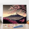 TISHIRON Paint by Number for Adults Japanes Famous Cherry Blossom