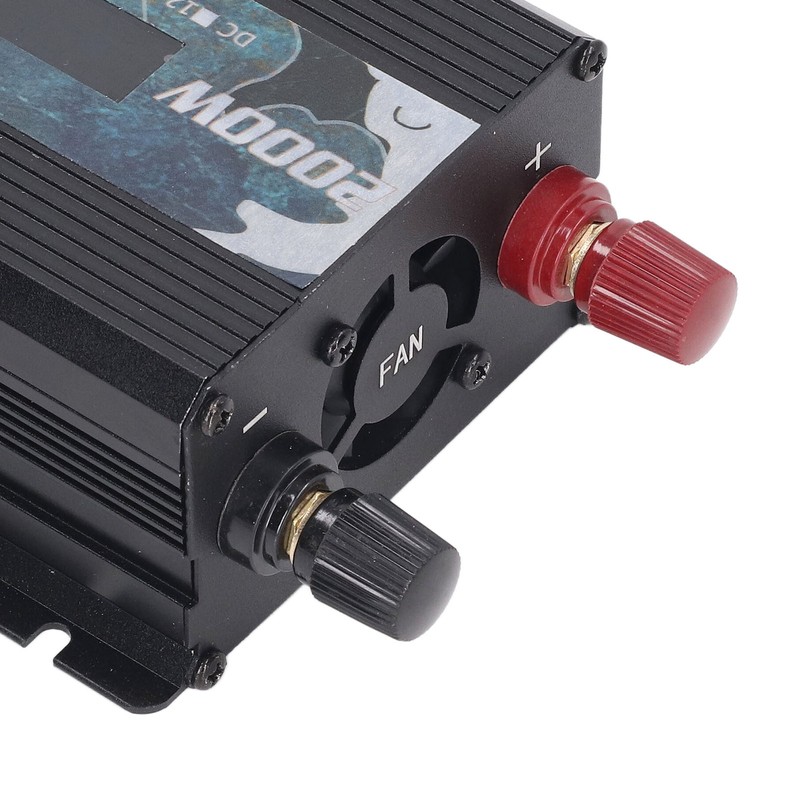 2000W Solar Car Inverter with Fan LCD Screen DC to