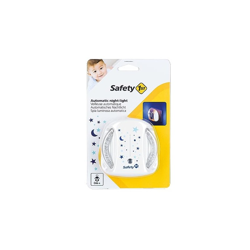 Safety 1st 3202001100 Automatic Night Light with Light Sensor Multi-Coloured