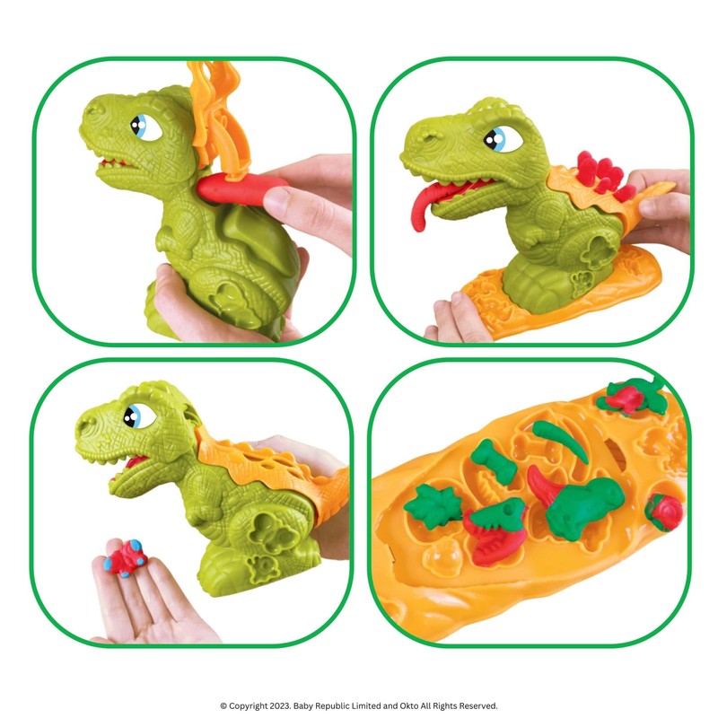 Lovin Dino Max Sculpting with Moulding Dough Playset - Modelling
