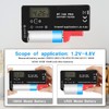 Battery Tester Checker Digital LCD Universal Battery Tester Monitor for