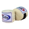 (460cm , White) - Fairtex Elastic Cotton Handwraps HW2-120 and