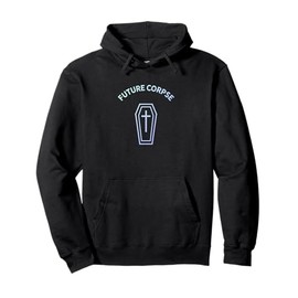 Future Corpse Coffin Hoodie - Pastel Goth Hoodie Pullover Hoodie