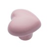 NAKUPENDA Pack of 6 Furniture Knobs Heart Shape Ceramic Cabinet