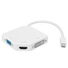 Mini DP to VGA/HDMI/DVI Conveter 3 In 1 1080P Video