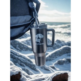 Veltano 40oz Tumbler w/ Flippable Straw, Leak-Proof | Non-Slip Double-walls NIB