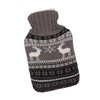 Rubber Hot Water Bottle With Waist Cover Knitted Cover Warm