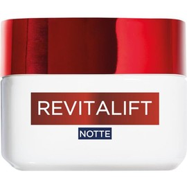 L'Oréal Paris Crema Viso Notte Revitalift, Per Tutti i Tipi di Pelle, Azione Rassodante, Pelle Rimpolpata e Idratata, Arricchita con Elasti-Peptidi e Pro-Retinolo, 50 ml