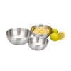 Ibili Bowl Bistrot 14 cm of Stainless Steel, Silver