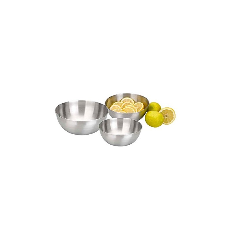 Ibili Bowl Bistrot 14 cm of Stainless Steel, Silver