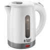 Russell Hobbs Wasserkocher klein [0,85l Reisewasserkocher mit weltweiter Spannungsanpassung] Travel