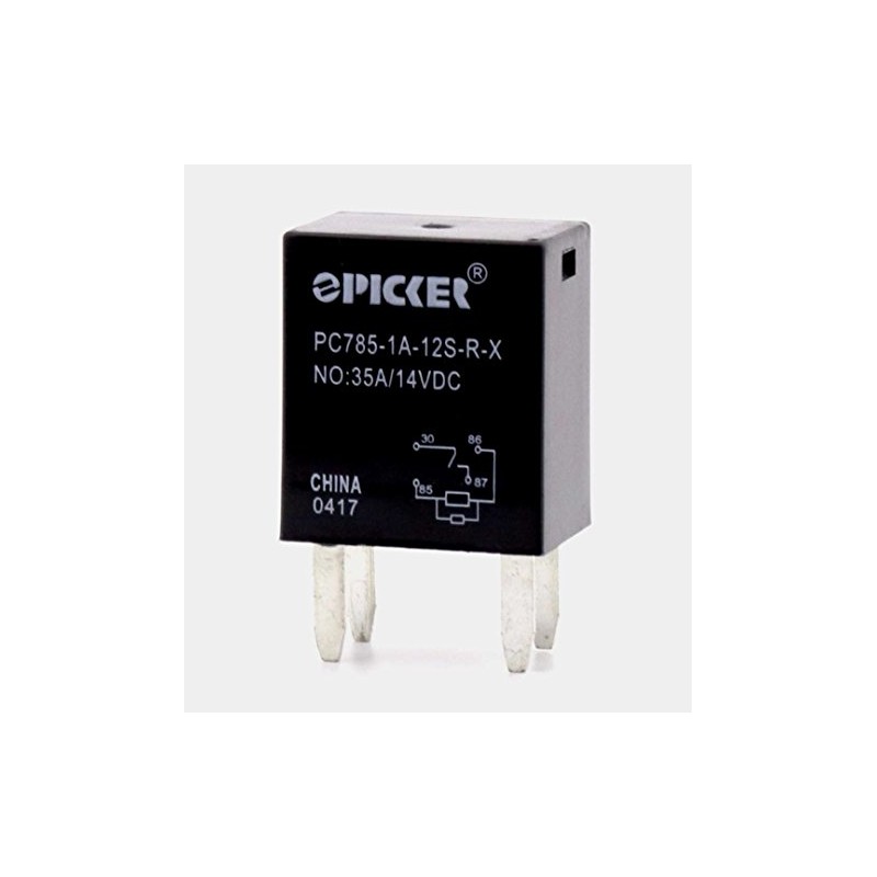 Picker Components PC785-1C-12S-R-X Micro ISO 280 Automotive Relay, SPDT, 12