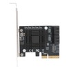 Expansion Card PCIE to 5 Ports SATA3.0 Module Converter Board