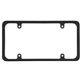 Cruiser Accessories 30650 License Plate Frame - Perimeter, Black