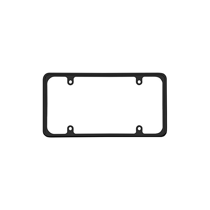 Cruiser Accessories 30650 License Plate Frame - Perimeter, Black