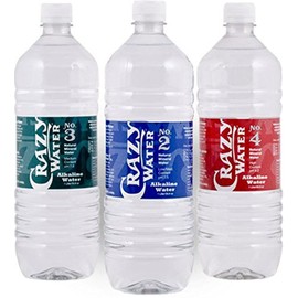 Famous Mineral Water Crazy Water (Mineral Wells, TX) Natural Alkaline Mineral Water 1L Bottle (Pac...
