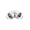 sourcing map Stainless Steel 304 Cast Pipe Fitting 90 Degree