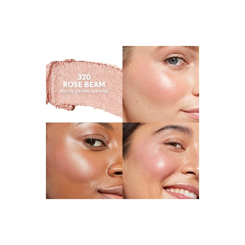 COVERGIRL TruBlend Skin Enhancer, Iluminador en Crema, 320 Rose Beam,