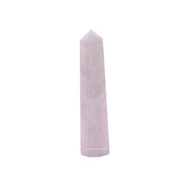 Amazing Gemstone Pink Calcite Crystal Towers ~ Natural Healing Crystal Point Obelisk for Reiki Healing and Crystal Grid (3 to 4 INCH)