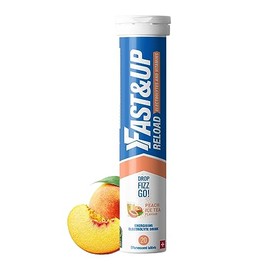 Fast&Up Reload â Instant Hydration and Electrolytes Replenishment - 20 Effervescent Tablets (Peach Ice Tea)